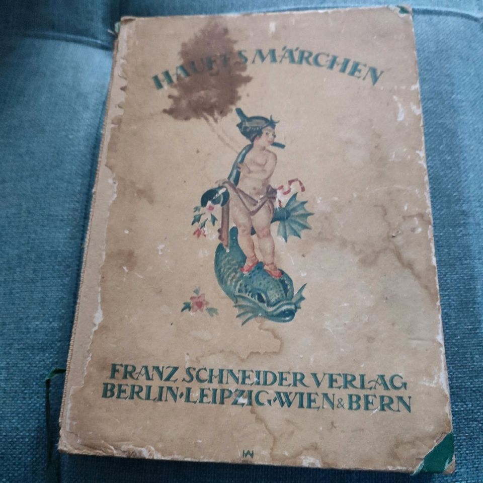 Antikes Großes Märchen Buch 1920 Hauffs Märchen Berlin Alfred Hag in Itzehoe