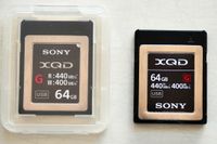 Panasonic Lumix S1 Sony XQD Speicherkarte 64 GB insgesamt 2 Stck. Bayern - Schwabach Vorschau