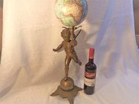 61 cm Bronze Amor hält / steht auf einem Globus. Für Pendule usw. Rheinland-Pfalz - Mayen Vorschau