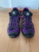 Salomon Trekking Sportschuhe Wandern Gr.38 lila Bayern - Tiefenbach Kr Passau Vorschau