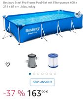 Bestway Steel Pool- Set ❗️NEU❗️ Niedersachsen - Moormerland Vorschau