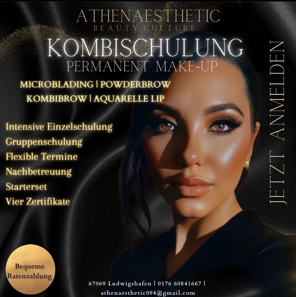 Permanent Makeup Schulung Kosmetikschulung Microblading Schulung in Ludwigshafen