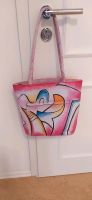 Handtasche Shopper Leder pink bunt gemustert Bayern - Pommelsbrunn Vorschau