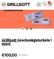 200€ Gutschein Grillgott Abstatt Baden-Württemberg - Besigheim Vorschau