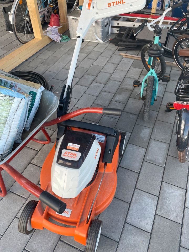 Stihl Elektro Rasenmäher inkl Mulcheinsatt in Büdingen