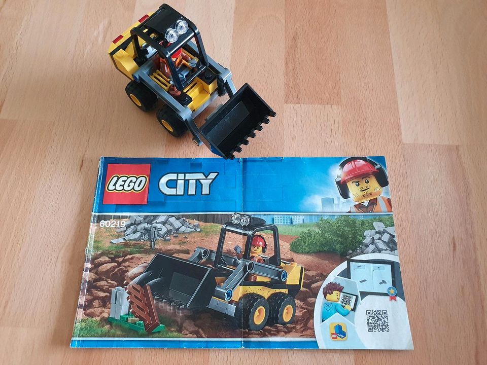 LEGO City Frontlader mit Straßenarbeiter in Alfter