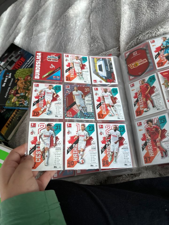 Topps Match Attax Sammelheft 20/21 in Abtsgmünd