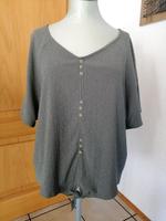 Khakifarbenes Blusenshirt mit Bindeknoten promod XL Hessen - Rimbach Vorschau