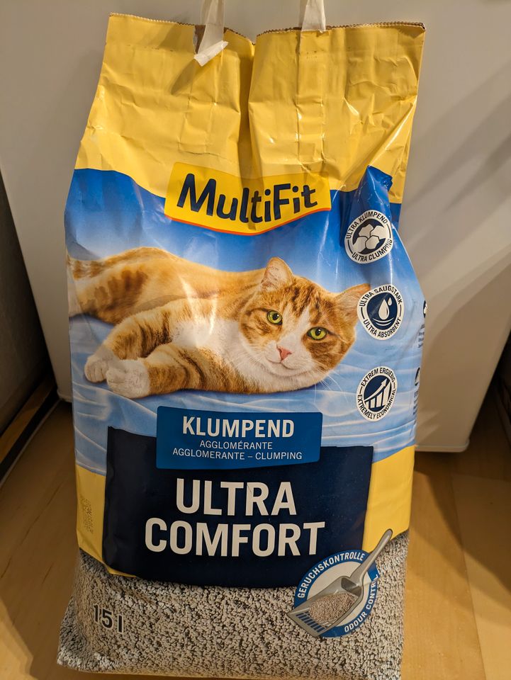 Katzenstreu Multifit Ultra comfort, NEU!! - Schnäppchen!!! in Teuschnitz