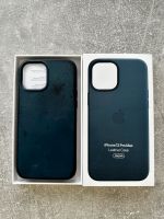 Apple iPhone 12 Pro Max | ORIGINAL | Leder Case | Baltic Blue Nordrhein-Westfalen - Tönisvorst Vorschau