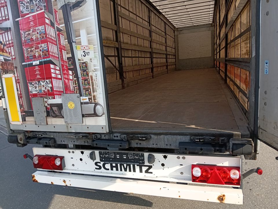 SCHMITZCargobull SCS24-13,62EB Standard Pal-Kiste Lift SAF Hubdac in Furth im Wald