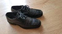 Vollleder Schuhe Jungen Kommunion Gr. 37 schwarz Bayern - Manching Vorschau