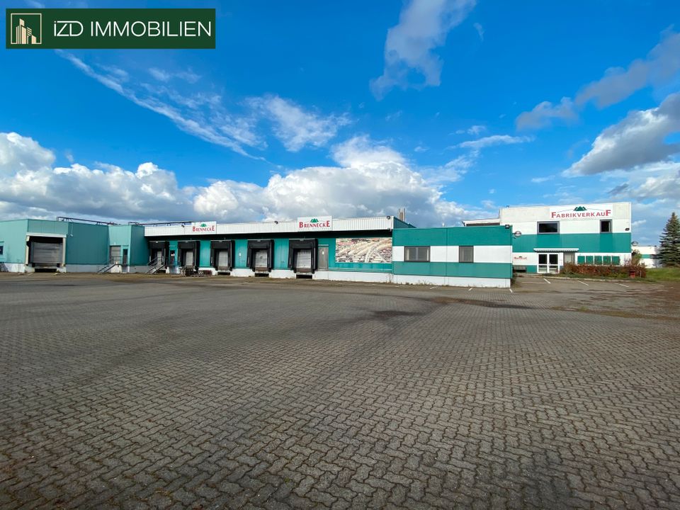 Produktions- und Lagergebäude mit Bürotrakt und Sozialräumen auf 26.861m² Grundstück in Liebenburg