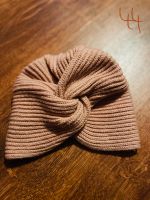 Mütze Strick Turban Handmade Mädchen rosa 44 Sachsen - Chemnitz Vorschau