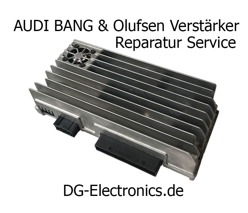 AUDI BANG & Olufsen AMP B&O Verstärker MMI2G MM3G Reparatur in Hannover