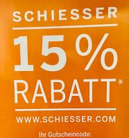 Coupon Code SCHIESSER 15% Rabatt bis 30.08.2024 Essen - Essen-Werden Vorschau