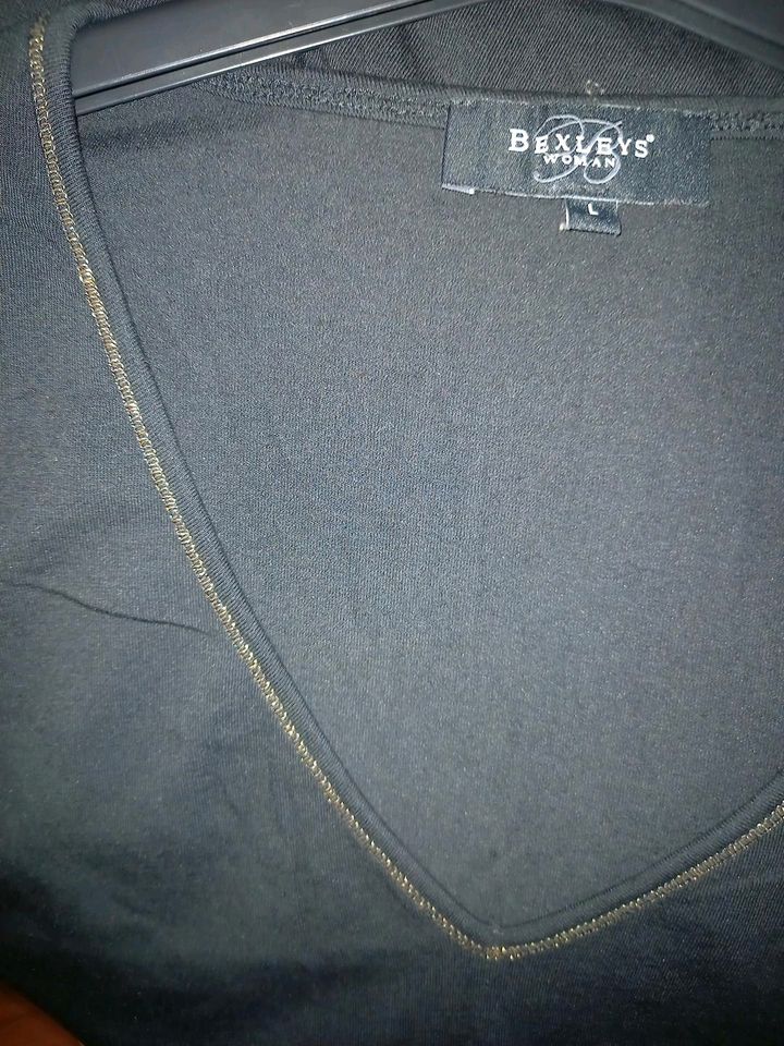 Shirt von Bexleys (schwarz/gold) in Garbsen