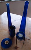 Vasen und Kerzenständer in blau Hessen - Wetzlar Vorschau