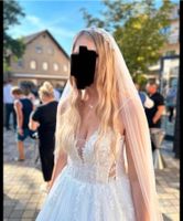 Hochzeitskleid Spitze / Perlen / mit oder ohne Schleieri Bayern - Kaufbeuren Vorschau