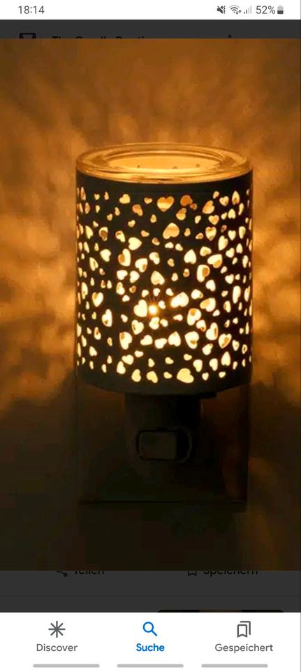 Scentsy Duftlampe lit With Love neu für Muttertag in Johanniskirchen