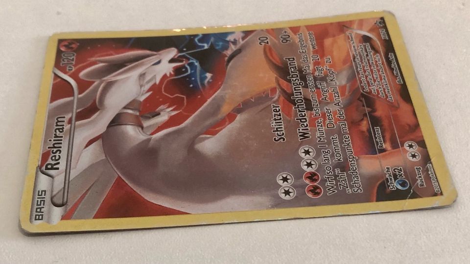 Pokemon XY Black Star Promo Karte " Reshiram " Holo alt in Dortmund