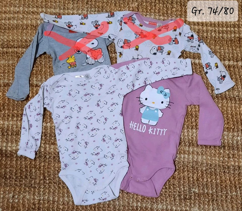 Set Langarmbodys, Hello Kitty Gr. 74/80 in Velbert