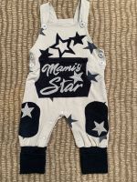 Babykleidung Gr 74 80 Latzhose Hose handmade Star Stern Brandenburg - Hoppegarten Vorschau
