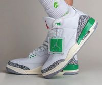 NIKE AIR JORDAN 3 Wmns EU40 NEU weiß Grün Hannover - Linden-Limmer Vorschau