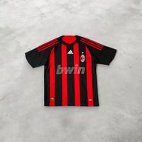 Vintage Adidas AC Milan Trikot "Pato" Größe S Schwarz Rot Bayern - Gesees Vorschau