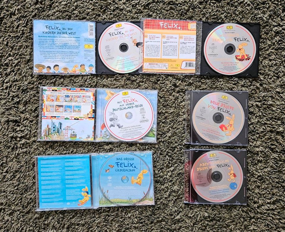 6 Felix Lieder und Geschichten CDs in Sulzbach (Saar)