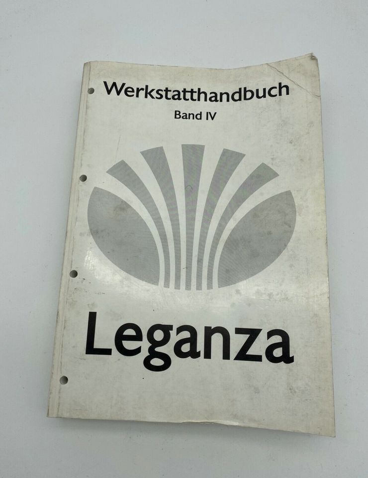 Daewoo Leganza 1997 Werkstatthandbuch Band 1-4 in Appen