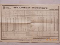 ■■ Staatliche Kraftwagenlinie Fahrplan Limbach-Waldenburg 1933 ■■ Niedersachsen - Wedemark Vorschau