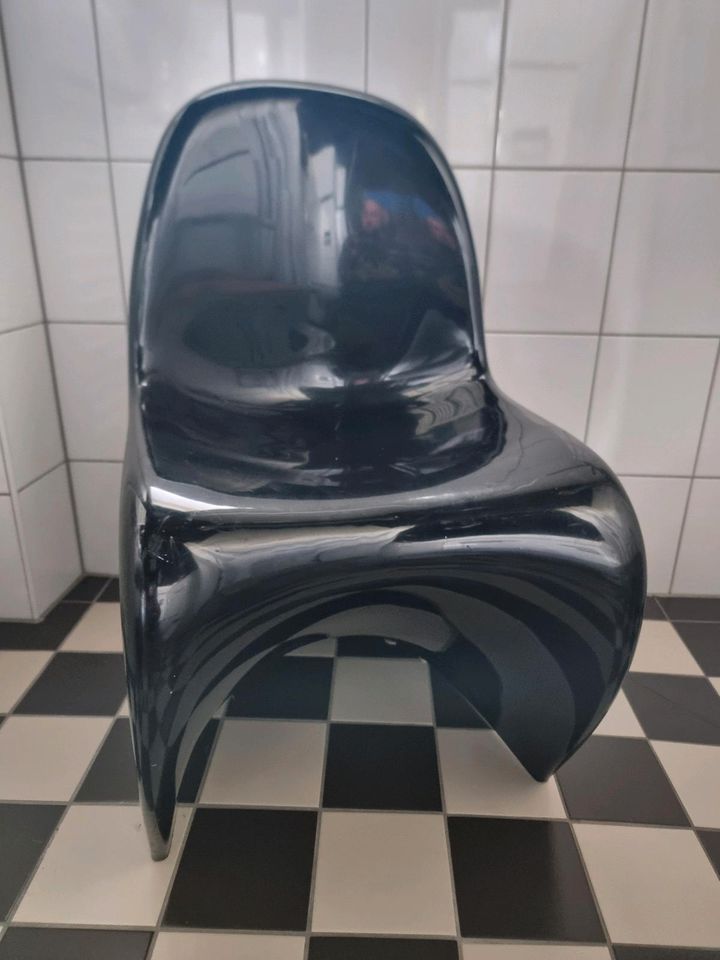 Panton chair schwarz in Overath