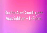 Suche 4 Sitzer Couch Hessen - Fürth Vorschau