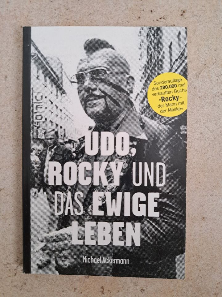 UDO ROCKY UND DAS EWIGE LEBEN, Rocky der Irokese / Udo Lindenberg in Merseburg
