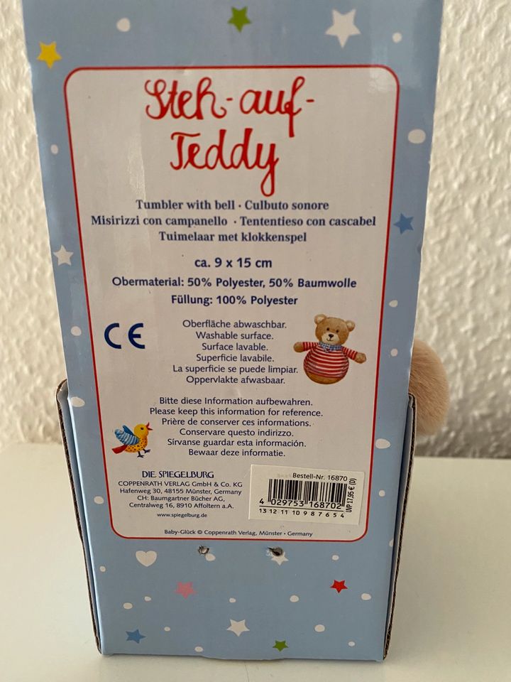 Steh-auf-Teddy von Spiegelburg in Teltow