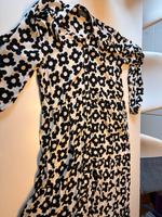 Kleid Gr.42 schwarz-weiße Blumen von Gina Nordrhein-Westfalen - Gladbeck Vorschau