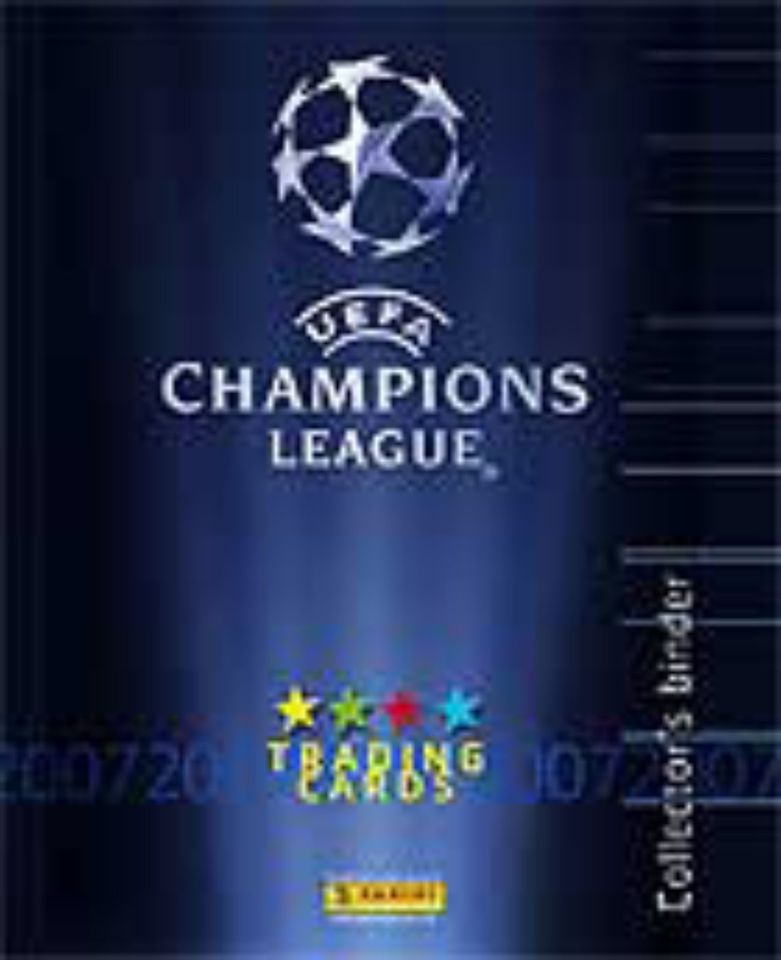 Leere Sammelmappe Champions League 2006-2007. Trading Cards in Überherrn