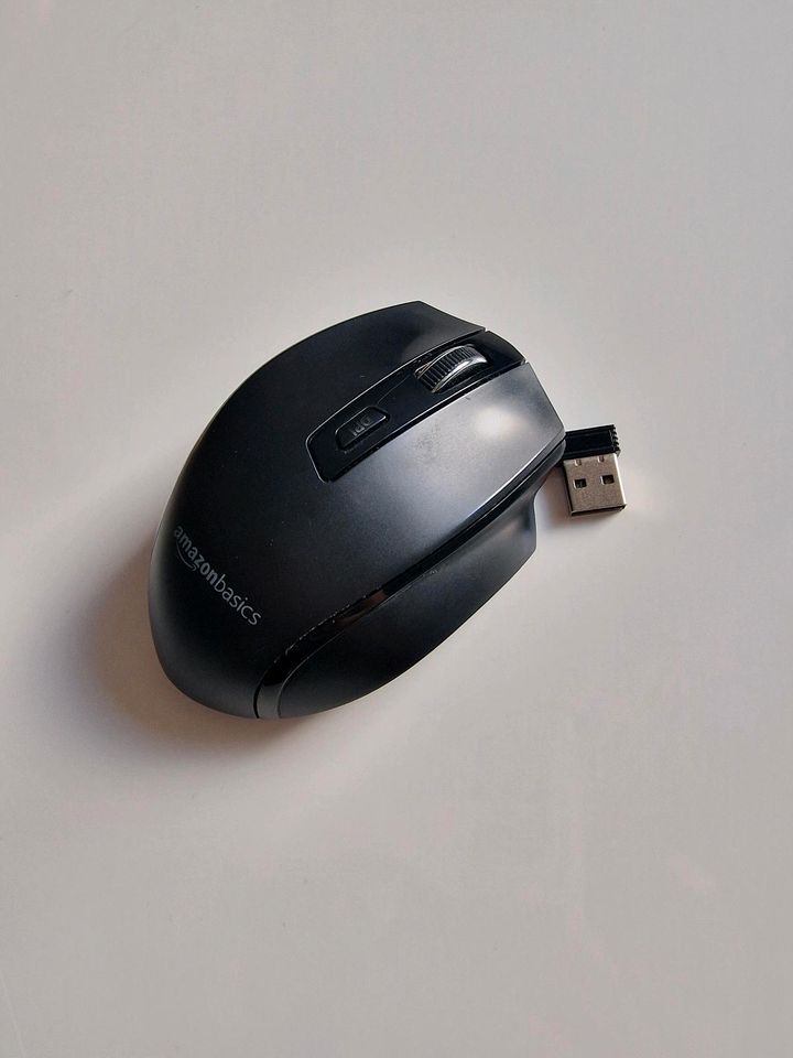 Amazon basics - Ergonomische Kabellose Maus in Allmendingen