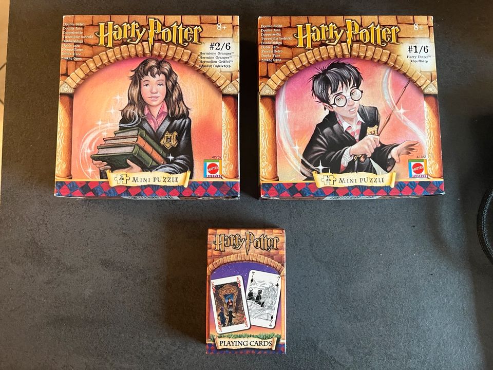 Harry Potter Set, Mini Puzzle, 54 Teile Playing Cards mattel in Niederkassel