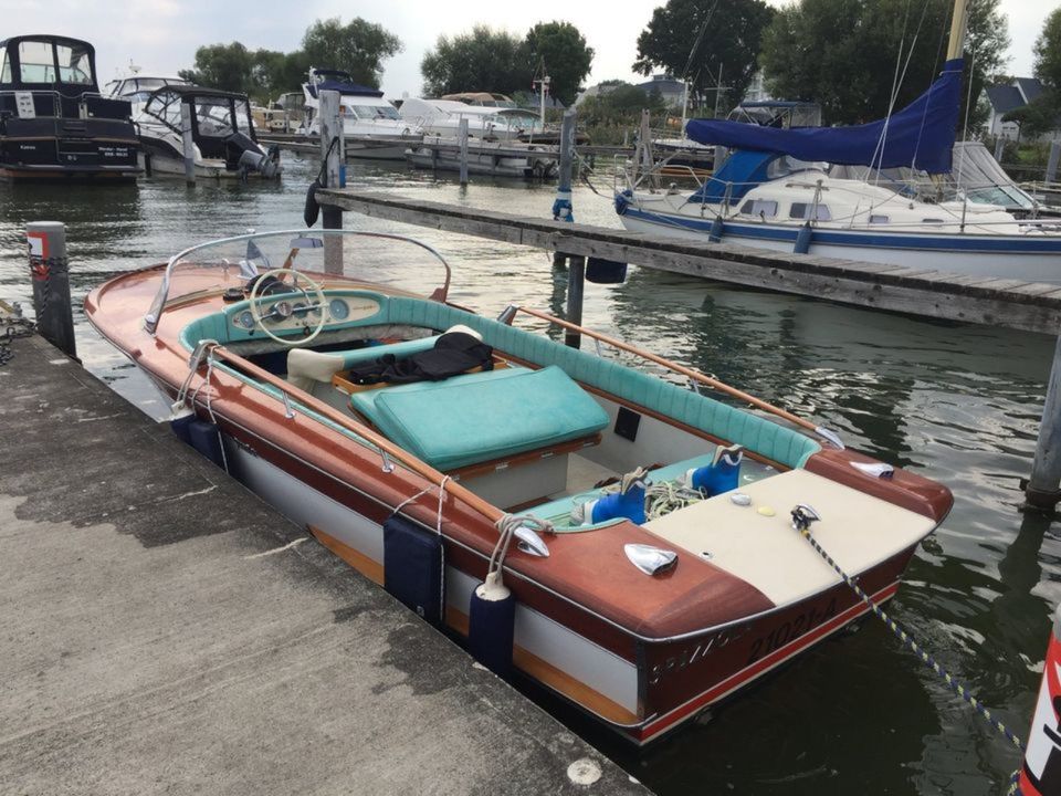 * Original Riva Junior Mahagoniholz Motorboot top Zustand! * in München