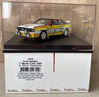 Audi Quattro #1 Monte Carlo 1984, Röhrl/Geisdorfer Trofeu 1/43 Bayern - Altomünster Vorschau