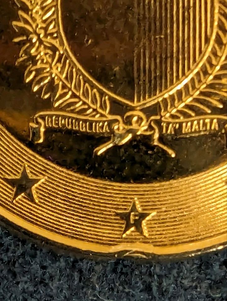 Malta Münze 20 cent aus 2008, Perfekter Zustand in München