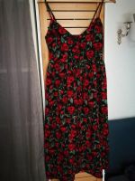 Sommerkleid midikleid romantisch Rosen floral geknöpft Spagettitr Berlin - Neukölln Vorschau