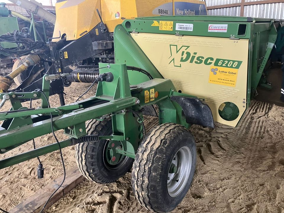 Krone X-Disc 6200 Direktschneidwerk Feldhäcksler in Salzkotten