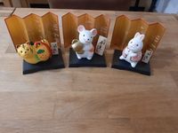 Keramikfigürchen japanische Tierkreiszeichen Hase Maus Tiger Brandenburg - Strausberg Vorschau