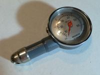 MotoMeter Luftdruckprüfer kg/cm² - ib/sq in. Chrom Oldtimer rar Bayern - Markt Rettenbach Vorschau