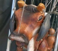 Marionette Kuh Dekoration Antik Niedersachsen - Papenburg Vorschau