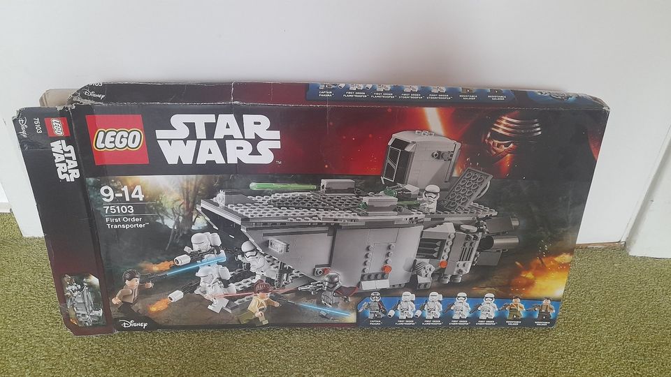 Lego Star Wars 75103 First Order Transporter mit OVP in Jarplund-Weding