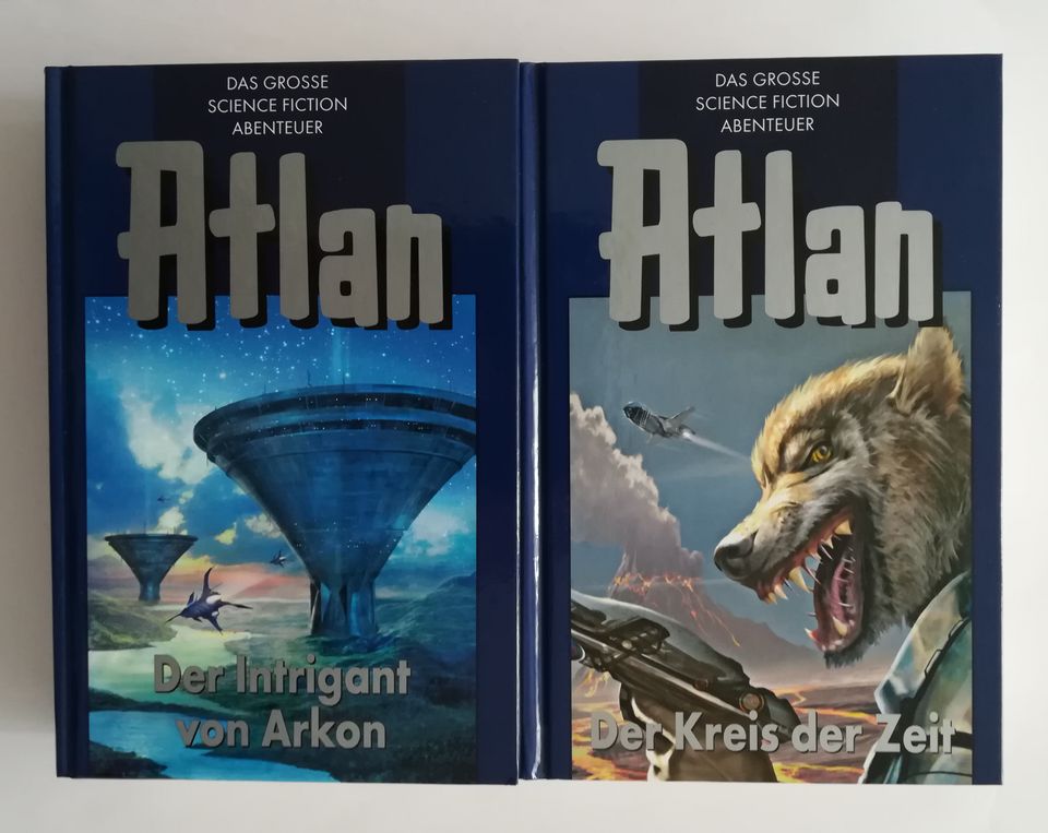 Atlan Bücher, 9 Blaue Bände in Meschede